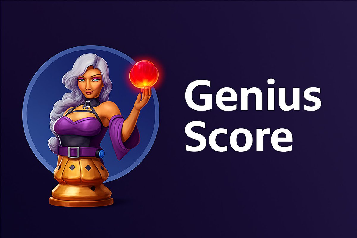 jnr_pips's tweet image. 🍀Meet the Genius Score: a Web3-native benchmark for intelligence 🍀

On April 7, 2025, the Checkmate Foundation launched the Genius Score (GS)   a groundbreaking benchmark designed to measure intelligence in the Web3 age. Unlike traditional chess ratings or trading metrics, the…