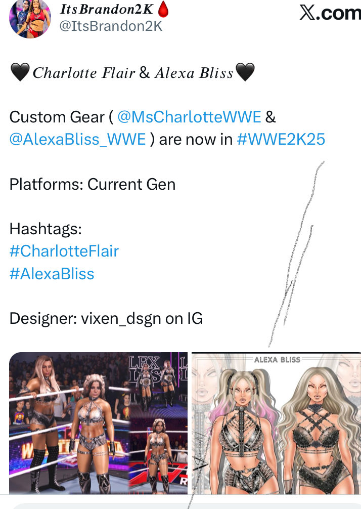 iBreezy773's tweet image. #WWE #HeelCharlexa  #snippet  #WyattSicks @WhatsTheStatus @AlexaBliss_WWE