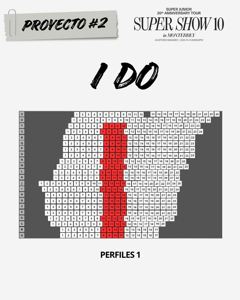 MxUnion_ELF's tweet image. PROYECTOS 
SUPER SHOW 10 EN MONTERREY 🤠

🔷 PROYECTO #2: "I DO".

ELF DE MONTERREY 
¡Revisa tu boleto!

Identifica tu fila y número de asiento y revisa si aparece en rojo. Si es así ¡sostendrás cartel! 

Ingresa al grupo de WhatsApp donde estaremos dando indicaciones 🙏…