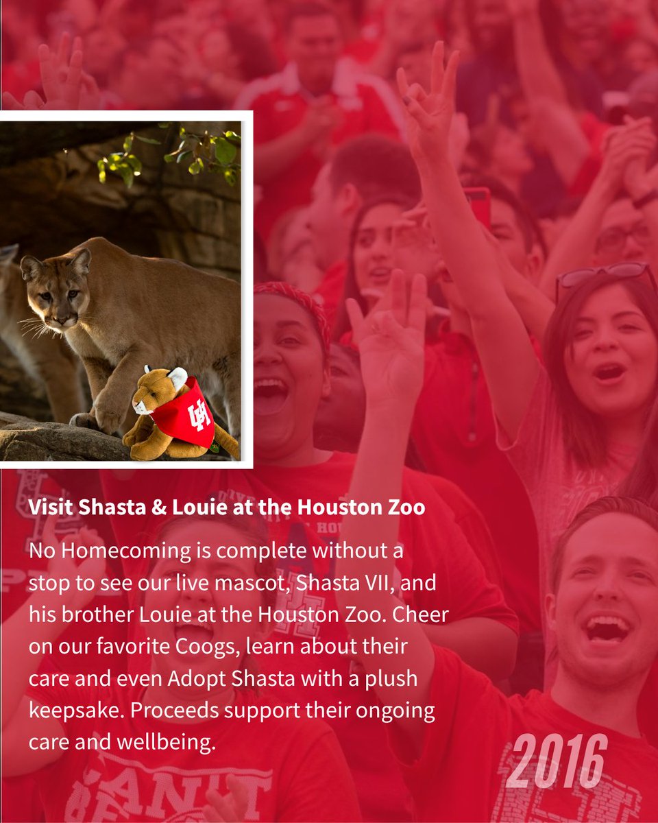 ❤️ It’s that time of year, Coogs - we’re coming home.

Check out all the Homecoming activities here: bit.ly/3VWmVyL and see how many you can complete! Tag us in your photos! Last 3 activities.

#UHAlumni #GoCoogs #UHHomecoming
