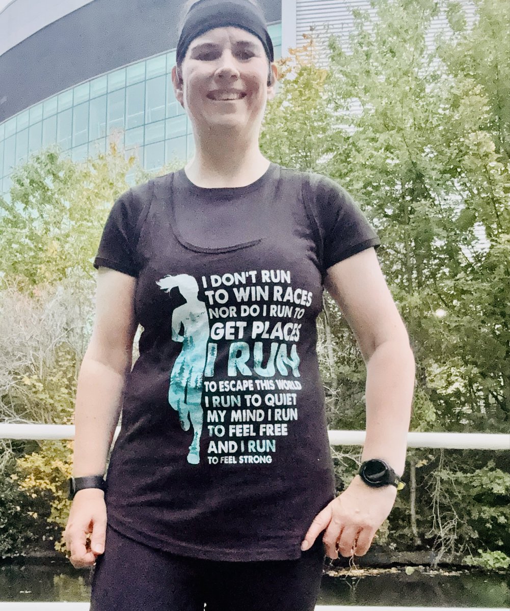 I started running to support my wellbeing during the pandemic 5 years ago. Some days I run to stay strong, other days I run because I’m struggling. Today is World Mental Health Day. A good reminder to be kind to ourselves and take care of our wellbeing. #WorldMentalHealthDay ❤️
