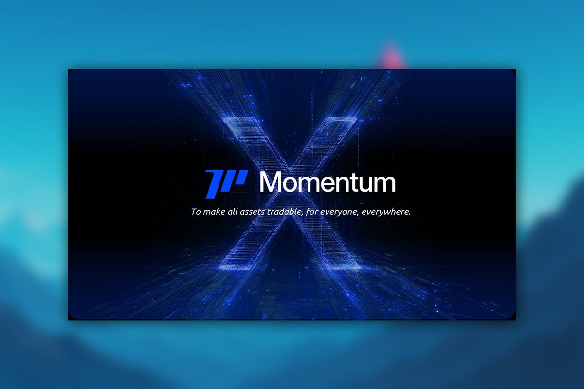 OxLenz's tweet image. Thinking about invest in Momentum?
Before you do, here’s what it really is and why people in the space are paying attention.

@MMTFinance positioning itself as a financial operating system built on Sui, designed to merge DeFi with real-world assets like tokenized stocks, real…
