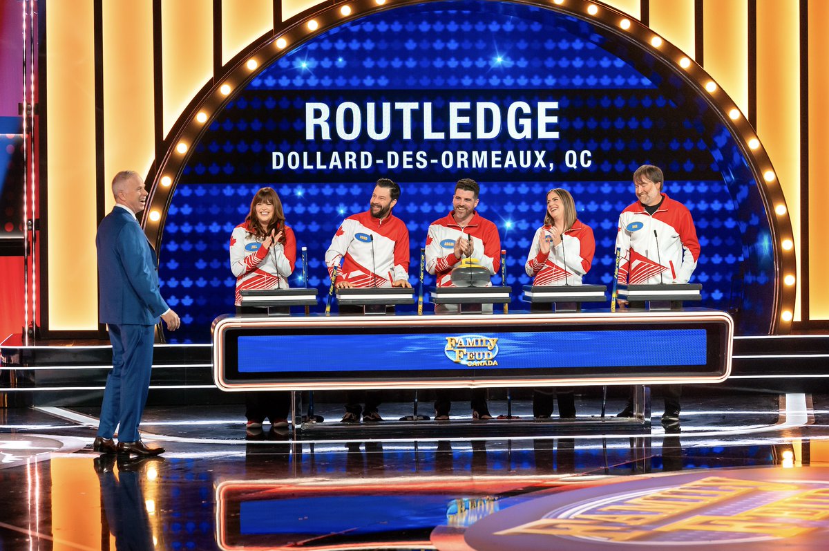 Congrats to Team Routledge on the clean sweep, winning <a href="/FamilyFeudCa/">Family Feud Canada</a>! 
💪🥌 #curling