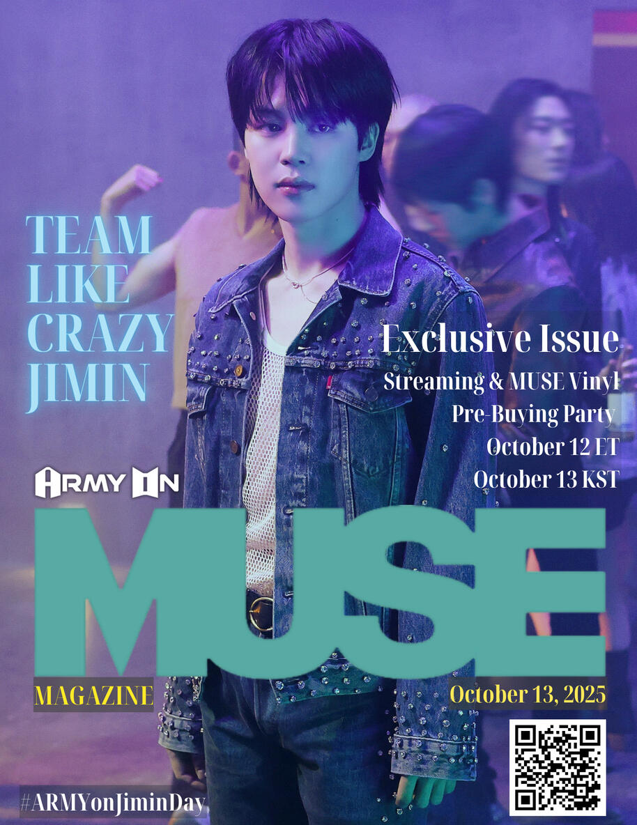 LostInTh3Lights's tweet image. Proud to be the owner of the #TeamLikeCrazyJimin issue of MUSE Magazine!

Celebrate #JiminDay with me!
Sun, Oct. 12, 2025 ET
Mon, Oct. 13, 2025 KST

🫰armyon-jiminday.carrd.co

JIMIN DAY IS COMING
#ARMYonJiminDay #MUSE_Vinyl
@ARMYON_BTS