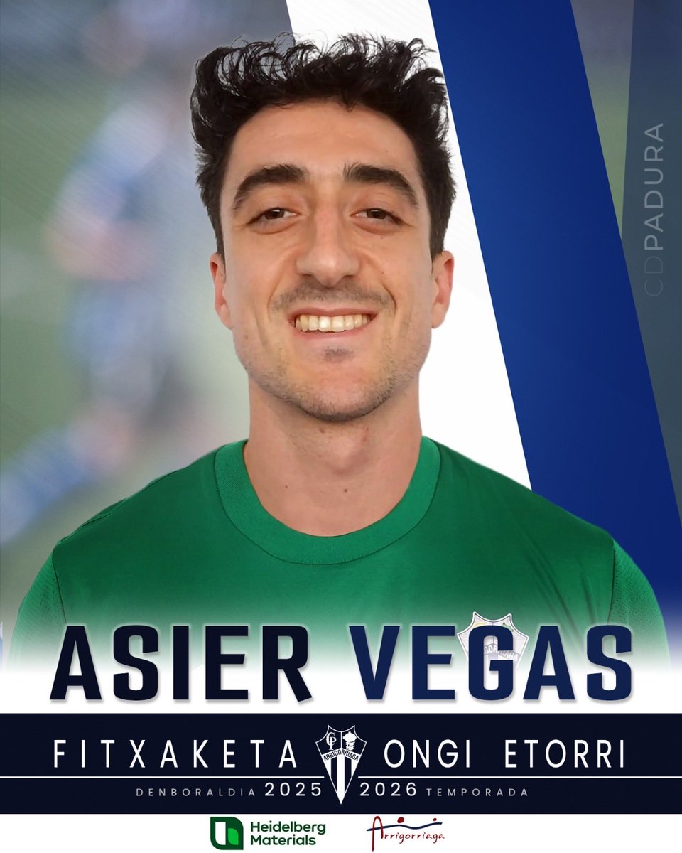 Paduraclub's tweet photo. FICHAJE!!

Asier Vegas se convierte en nuevo jugador del Padura para la temporada 2025/2026 proveniente del SANTURTZI.

Ongi etorri!!

#nuevoproyecto
#nuevailusion https://t.co/QyNvDjhwD9