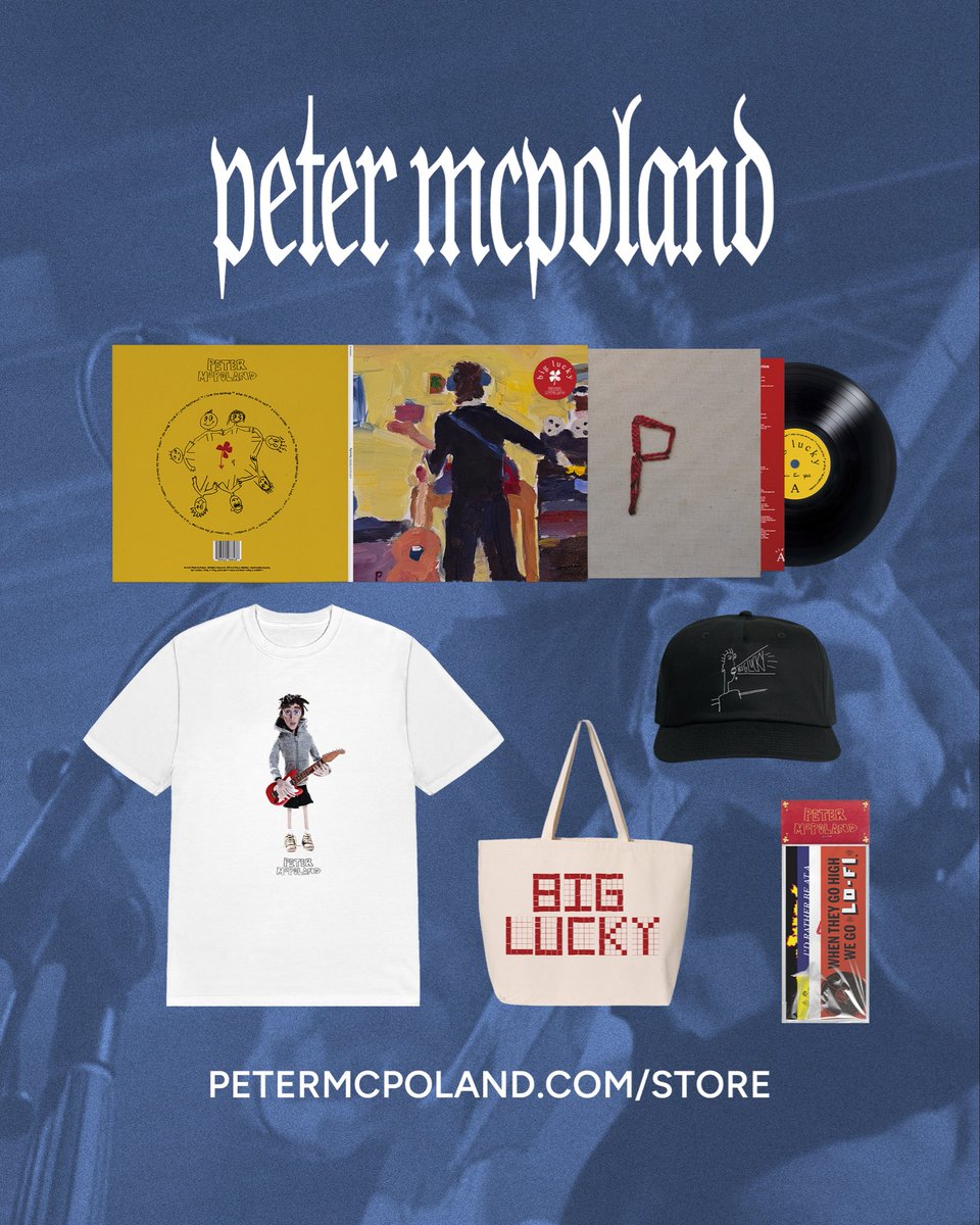 petermcpoland's tweet image. Big Lucky merch is out now 

petermcpoland.com/store