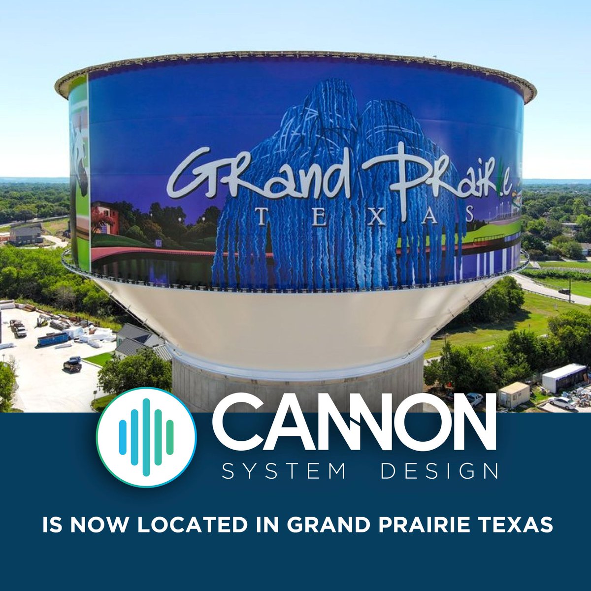 CannonSystem's tweet image. We’re proud to announce that Cannon System Design has relocated to Grand Prairie, Texas. This move strengthens our ability to serve Dallas–Fort Worth and North Texas with excellence in IT, AV, cabling, and security solutions.