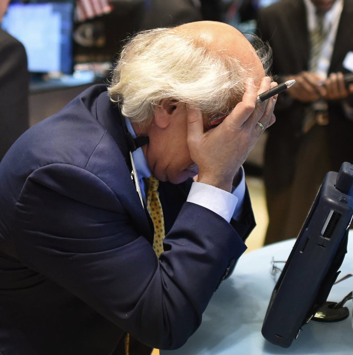 EinsteinoWallSt's tweet photo. THE S&amp;P 500 ERASED $1.5 TRILLION IN MARKET CAP TODAY

This was the first -2% day since April 21st https://t.co/pazjNreGRc