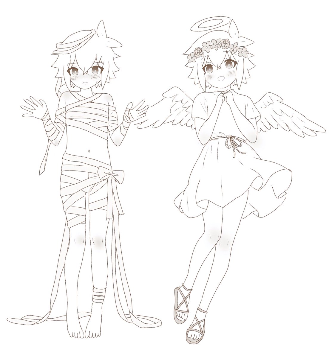 #これを見た人は無言で去年の10月の画像を貼る