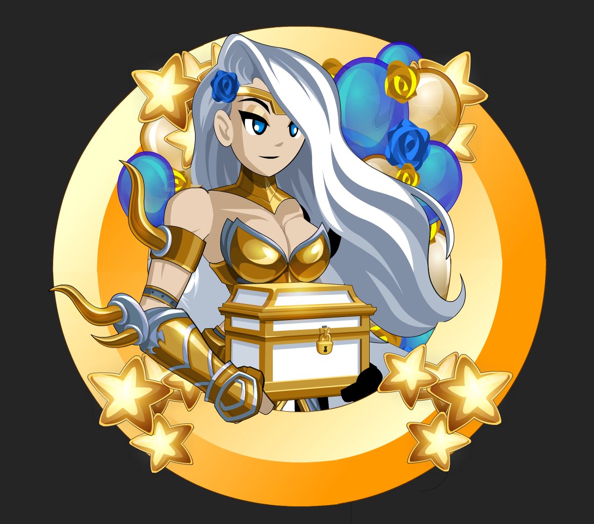 The 17th Birthday Collection character page badge will feature the Lightscythe Empress to help you commemorate this golden celebration. AQ.com