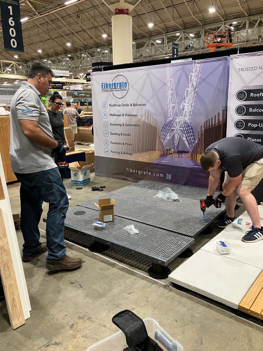 Fibergrate's tweet image. We are live from New Orleans! The doors are open at #ASLA2025, and we&apos;re ready to connect at Booth 1758. Stop by to see how our resilient FRP solutions can help you design beautiful, long-lasting public spaces.

#ASLA2025 #BeyondBoundaries #Day1