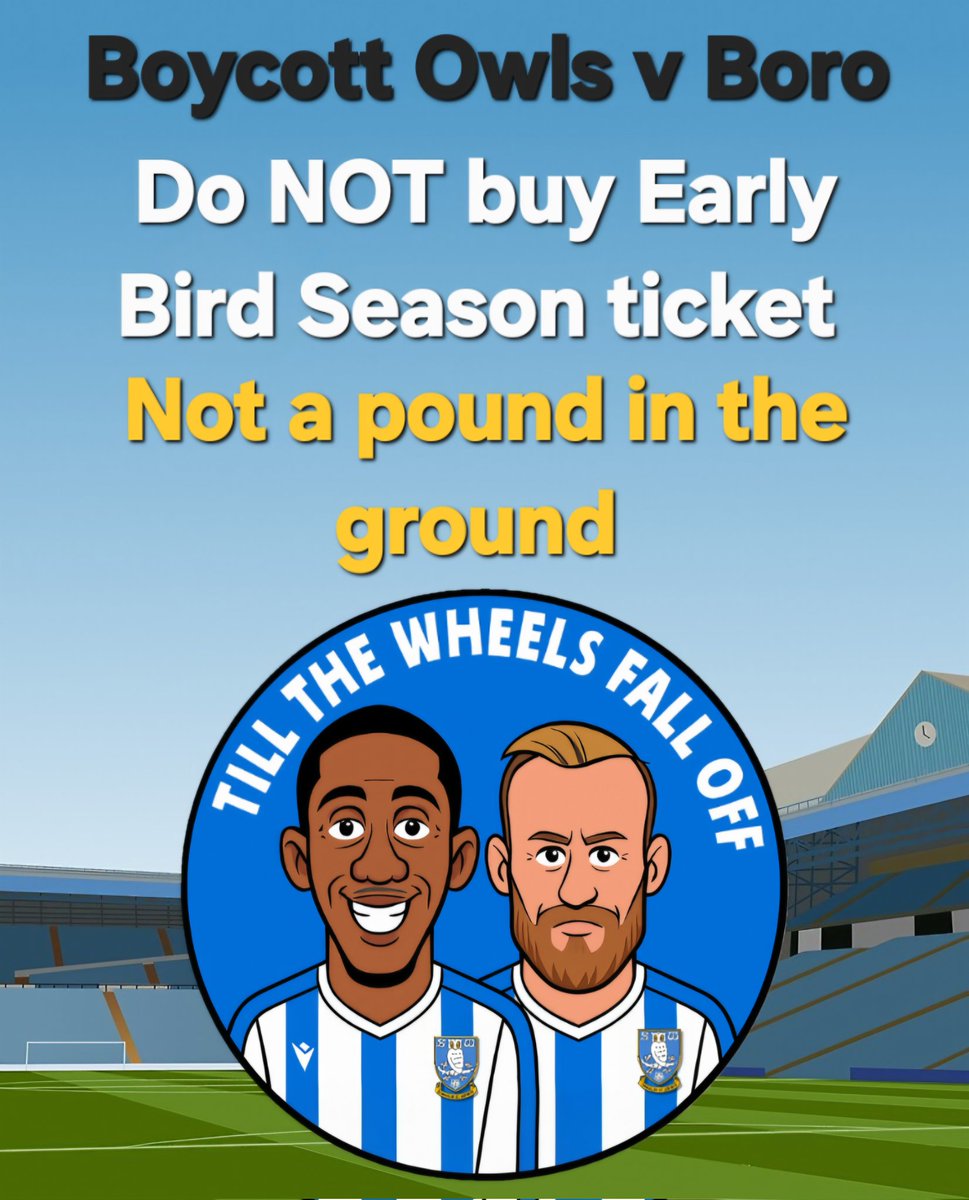 #owls #swfc <a href="/1867News/">1867News</a> <a href="/swfc/">Sheffield Wednesday</a> <a href="/WTIDPOD/">The Wednesday ’Til I Die Podcast</a> <a href="/SWFCTrust/">Sheffield Wednesday Supporters' Trust</a>