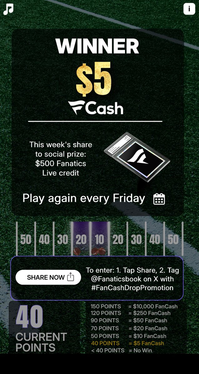 DabbinDolphin's tweet photo. Play the #FanCashDropPromotion today

 https://t.co/pCjUZniqoW https://t.co/Vq4iijBCqs