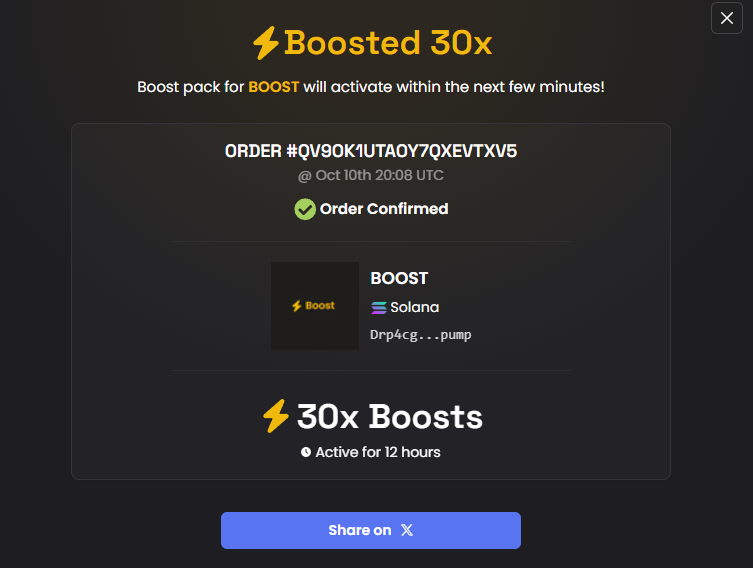 wrldrecordboost's tweet photo. We just did a 30x boost

to keep the volume going! https://t.co/SkRFUdtzBo