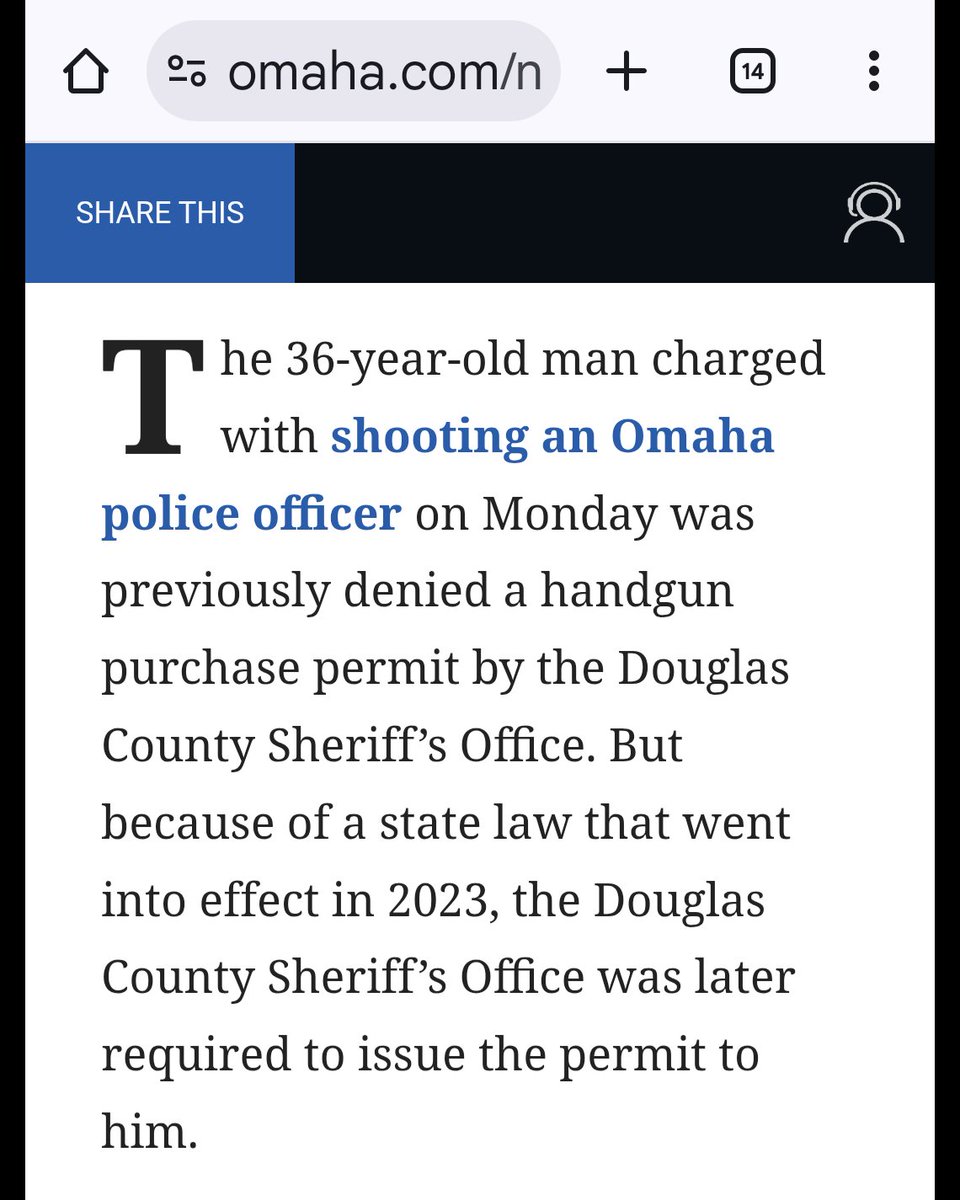 Cindy4Nebraska's tweet photo. Many District 4 neighbors are worried about increasing gun violence.. .and the issue has again been top of mind due to the recent shooting of an Omaha Police Officer. /1
@OWHnews
#cindyfornebraska
#neleg https://t.co/06ZCtx7xeg