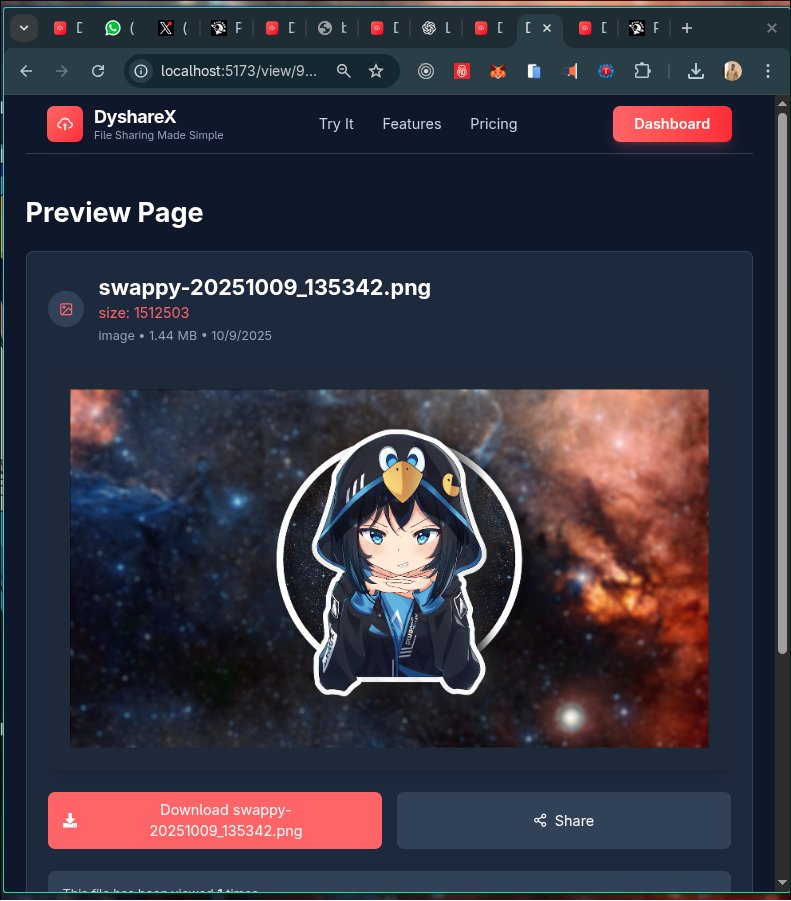 dy_coder_'s tweet image. 🚀 Yo guysss!
Super hyped to announce I just dropped the MVP of DyshareX a sleek platform for sharing files & code snippets instantly ⚡
Live now on Pxxl 👇
🔗 dysharex.pxxl.click
Would love your honest thoughts 💬
(some screenshots below 👇)
#webdev #project #dysharex