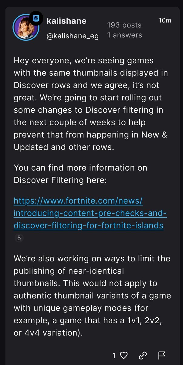 Immature tweet media