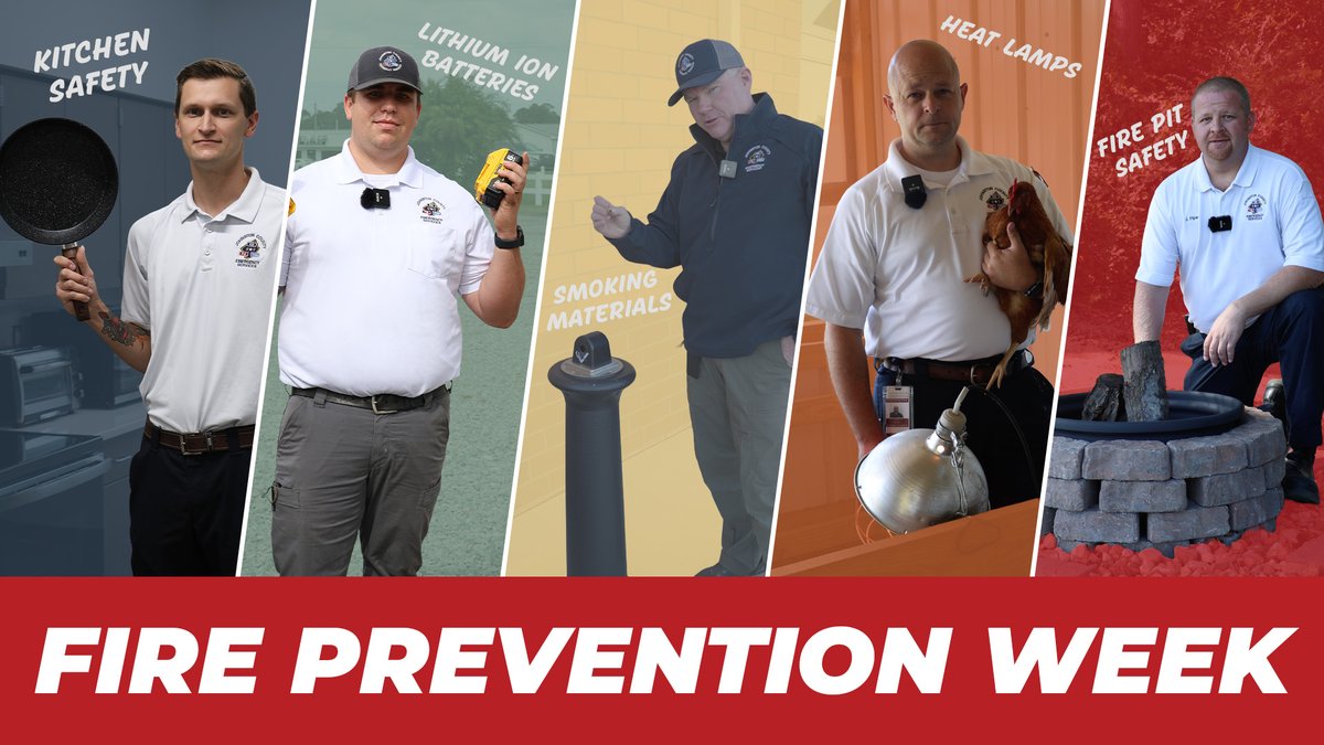 We hope that you’ve learned something this week as our Fire Marshal team has been covering topics for National Fire Prevention Week. 🔥❌

If you missed one, take a scroll back through our profile to make sure you’ve got all the details.

<a href="/jocogovNC/">Johnston County Government</a>