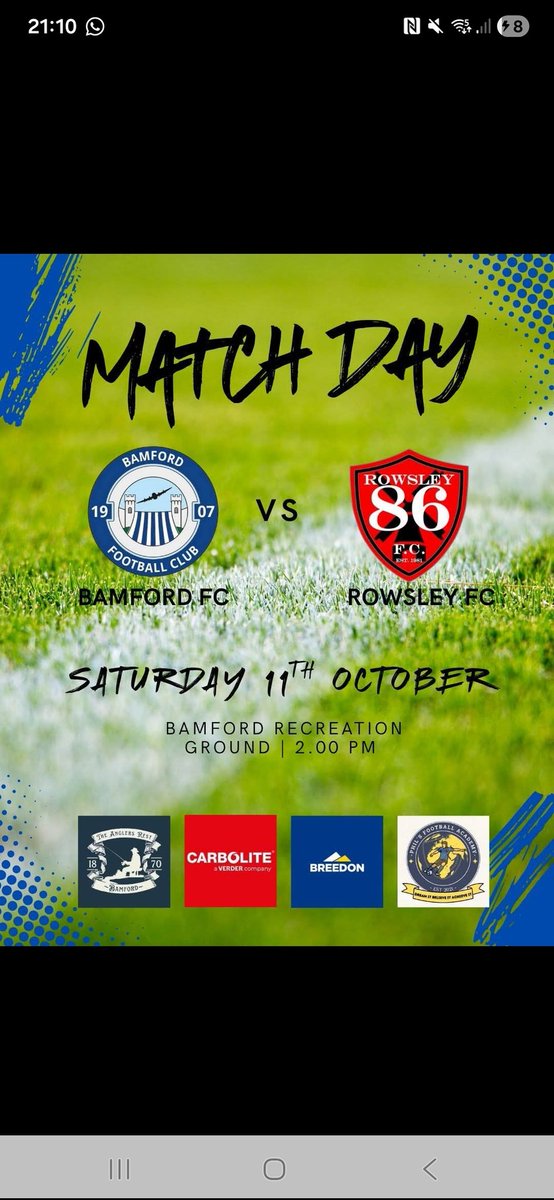 Bamford Fc (@bamford_fc) on Twitter photo 