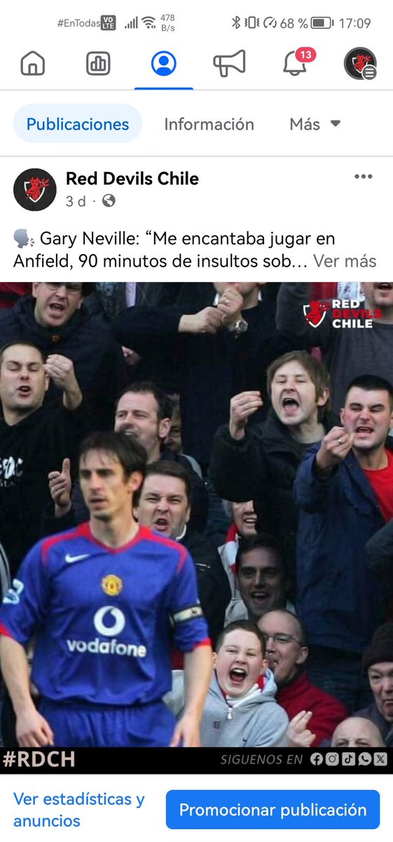 RedDevilsChile1's tweet photo. @ElGolGarracol Nosotros subimos la historia y si es guillipl@s pero para que no nos censuraran en face tuvimos que buscar un símil 😅 https://t.co/AlRgJA8CST