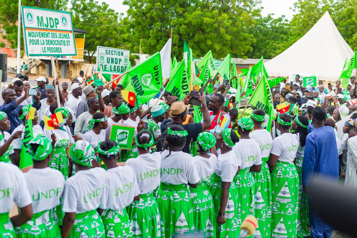 BBMaigari2025's tweet image. Clôture de fin de campagne à Garoua !
Une ferveur, une foi, une nation debout 🇨🇲. JJ-2
#BBM2025 #UNDP #Garoua #12Octobre
———————————————
Closing rally in Garoua!
One passion, one faith, one nation standing tall 🇨🇲. D-2
#BBM2025 #NUDP #Garoua #October12