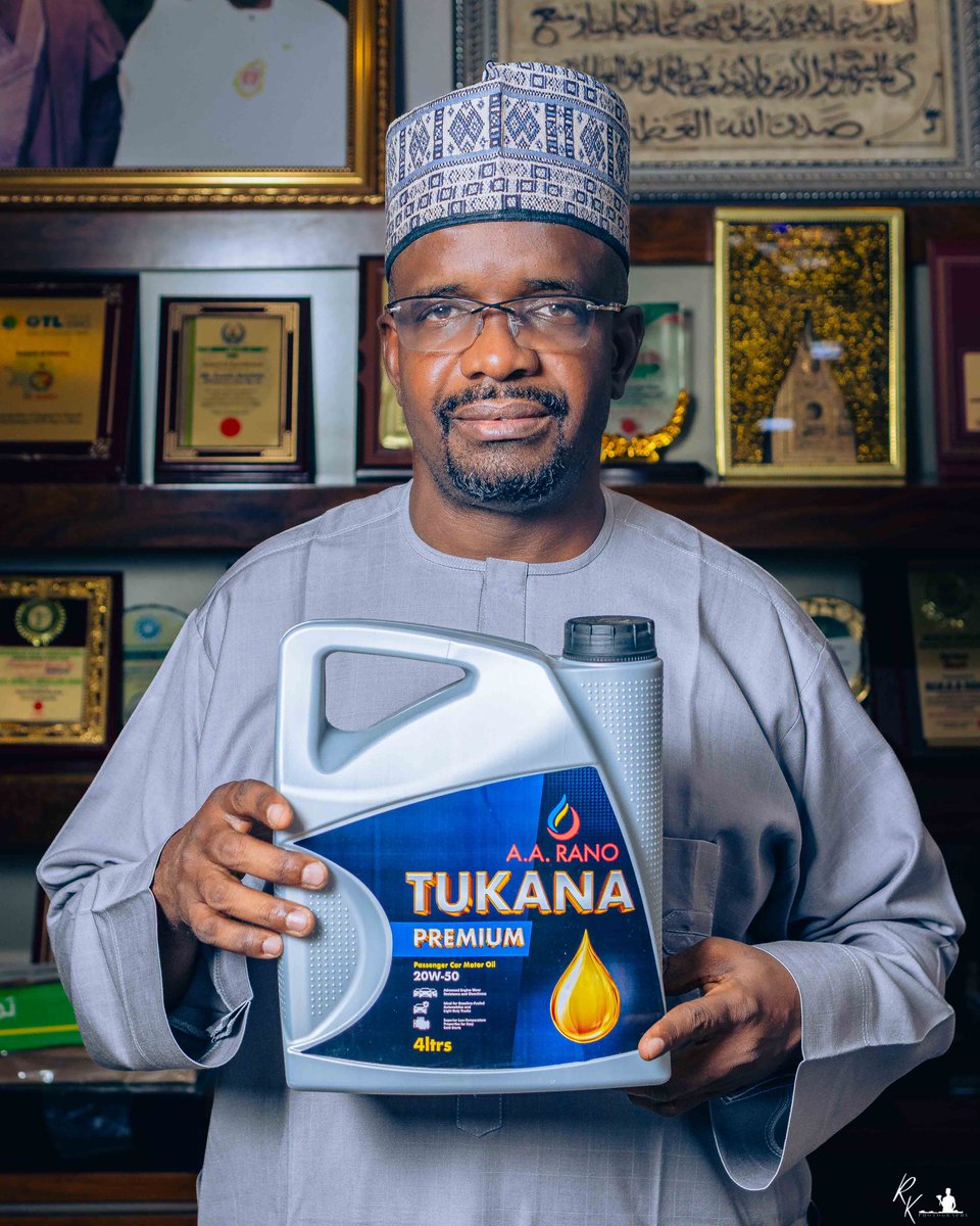 official_aarano's tweet image. The Brand,
Rano Lubricants 
Made in Kano.