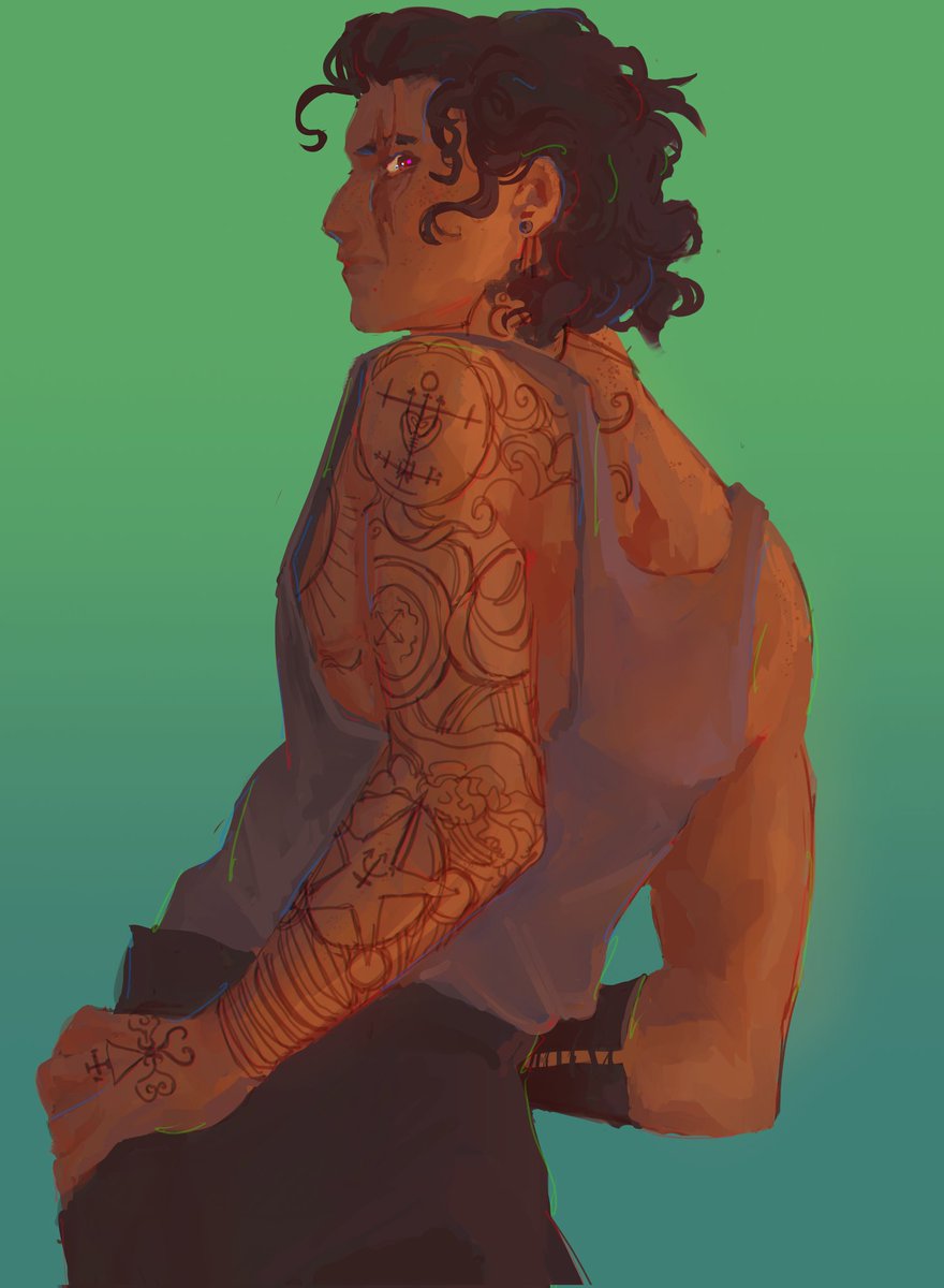 jasprtz's tweet photo. whatever. go my homunculus. 
#oc 
+process https://t.co/hdr71CUO6T