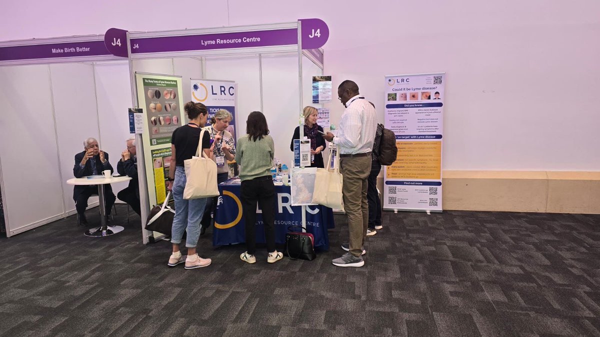 LymeResourceCtr's tweet image. Thank you to everyone who came to see us at #RCGPAC, it’s been great speaking with you all &amp;amp; we’re delighted to have shared important knowledge with you during our &quot;Identifying and managing Lyme disease - The &apos;New Great Imitator&apos; - it&apos;s more than skin deep...&quot; presentation.