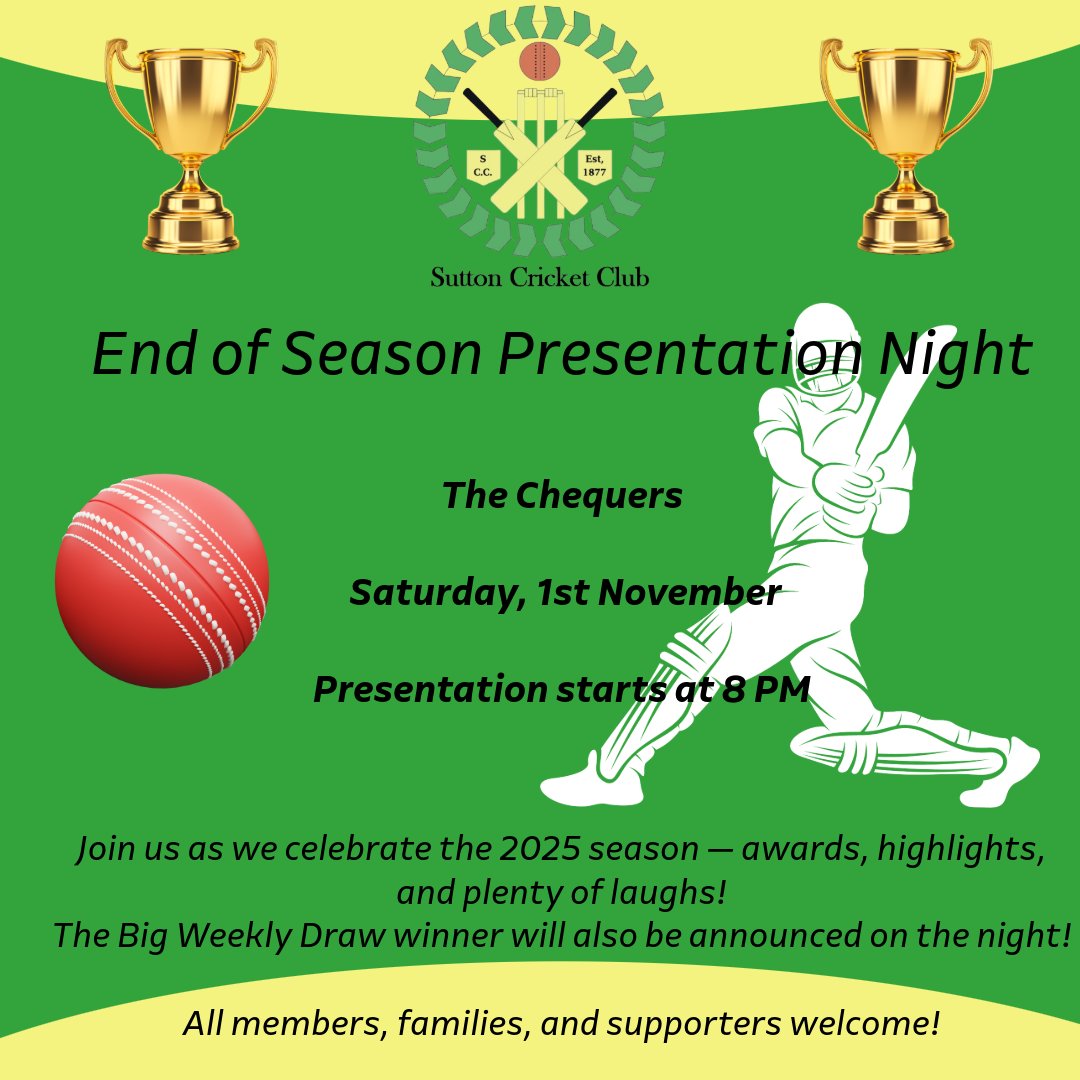 Sutton CC tweet media