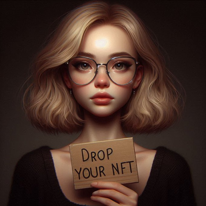 ⭕️Drop your #nft and your #art 🖼️
follow me🤙
tag your friends 🫂
Like and🩷
RT this post🔁

✅objkt.com/users/tz1dqw5k…