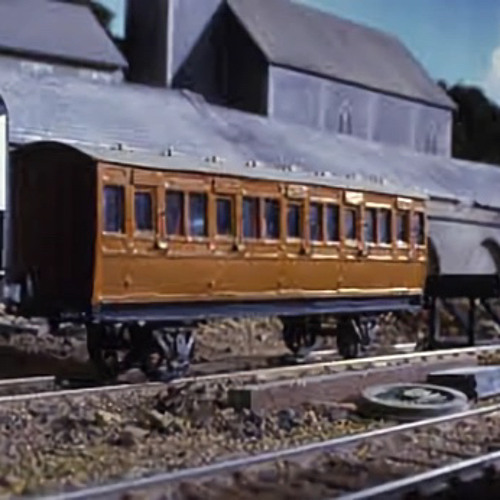 Sandbug54's tweet image. Thomas's special coach, I think their name would be Bella to fit Annie and Clarabelle, they could be the ABC coaches