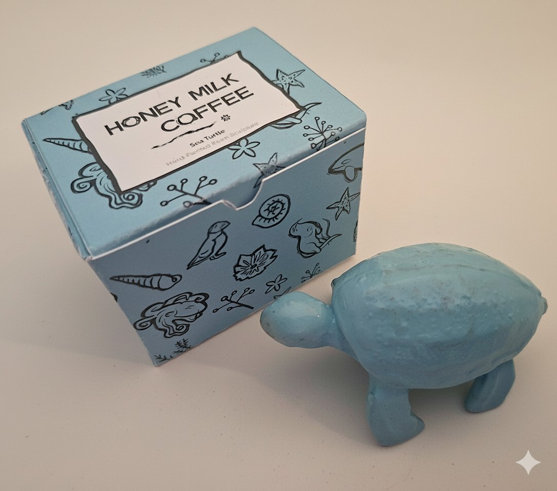 hilc2026's tweet photo. #seaturtle  in the sea blue box 🐢 = All our mini #sculptures come in lovely boxes like this one with a unique hidden haiku inside the lid.
https://t.co/e3ITZge3lz
#seaturtlesculpture #ResinArt #turtle #3DPrintedArt #ArtToy #DeskDecor #SculptureLover #HiddenHaiku #GiftIdea https://t.co/Ta2t4QHWNw
