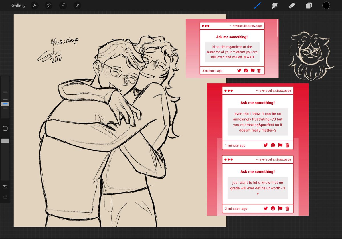 thank you, <a href="/castleyrd/">zachary</a> &lt;3
this felt like a virtual hug to hear last night

#arttwt