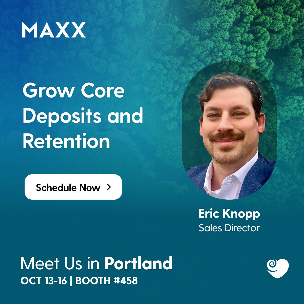 Heading to Portland for MAXX 2025 next week?

Stop by booth 458 to meet Spiral and see how credit unions grow deposits and retention through personalized digital experiences members love. ❤️

👉️ Book a time with us: hubs.la/Q03N92yc0