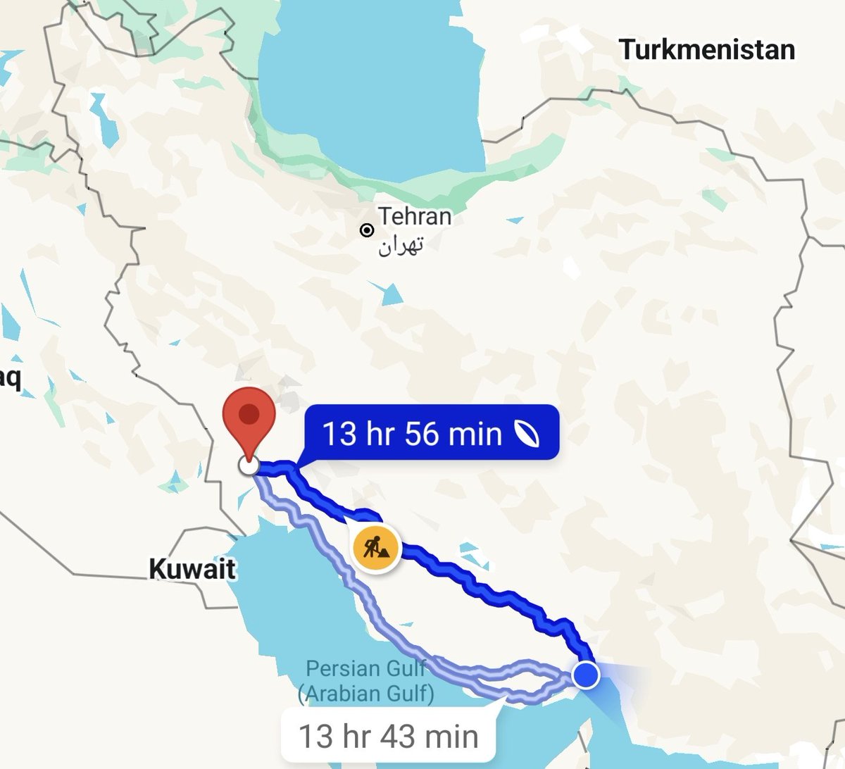 میگه داره میام اهواز
اسکل پلشت میام چیه؟ تهران از اهواز نزدیکتره-_-