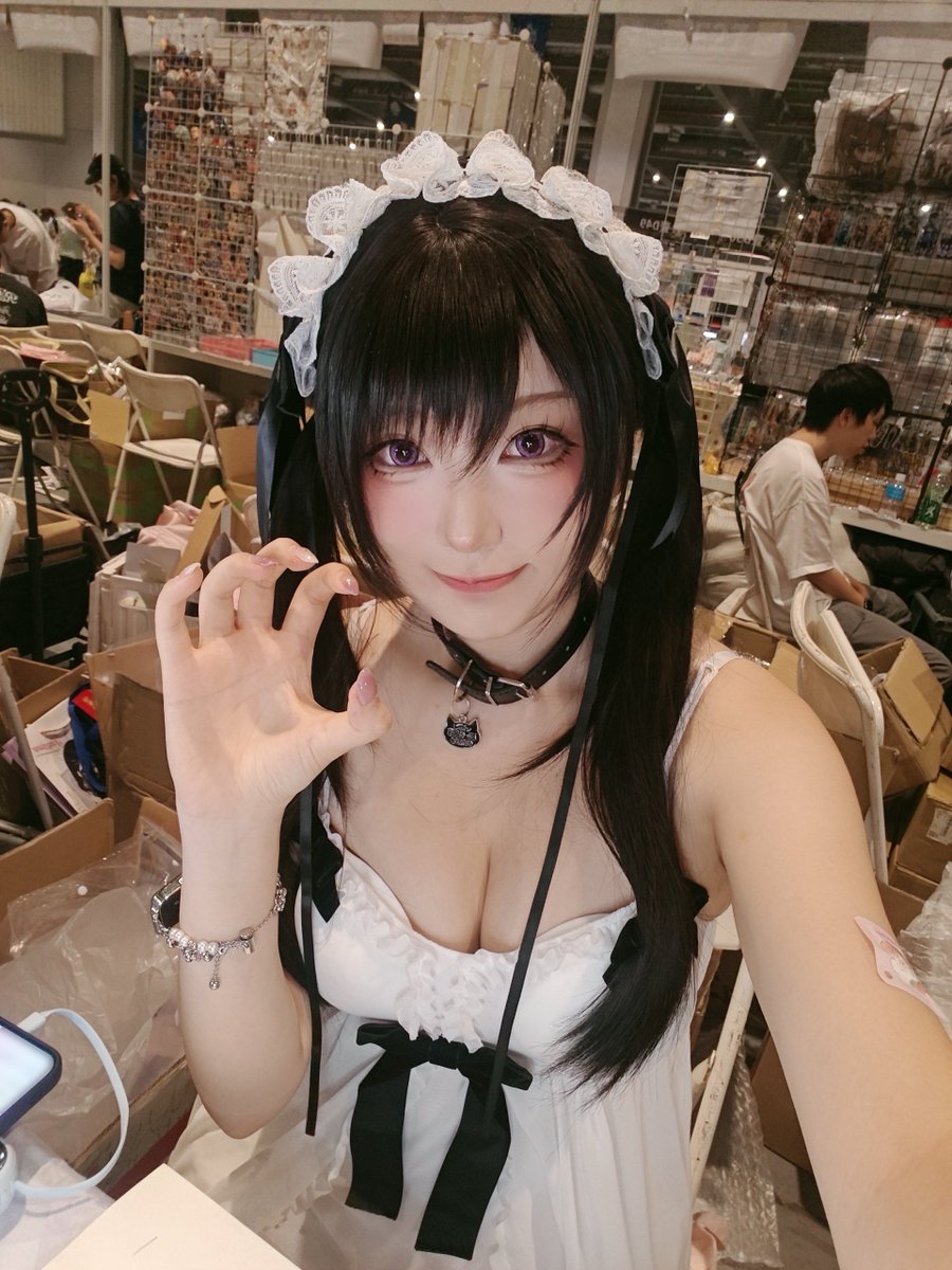 zao654666's tweet image. CPSPおつかれさまでした！✨
今回もゆきちゃんに会えて本当に嬉しかった〜！
総人数は前より少なかったけど、列はすごく長くてびっくり！
コスも可愛くて、助眠姿そのままで感動した🥹
来年もまた会えますように！ずっと応援してるよ💖
@teyi0214 @yukiyukiroom 
#cpsp