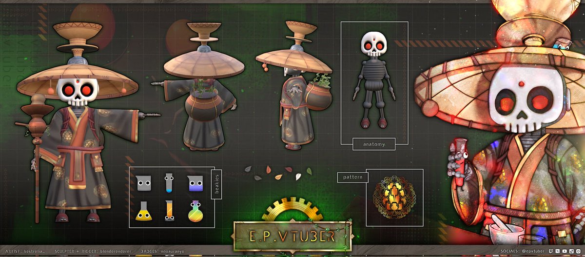 EPvtuber 💀 🌿 tweet media