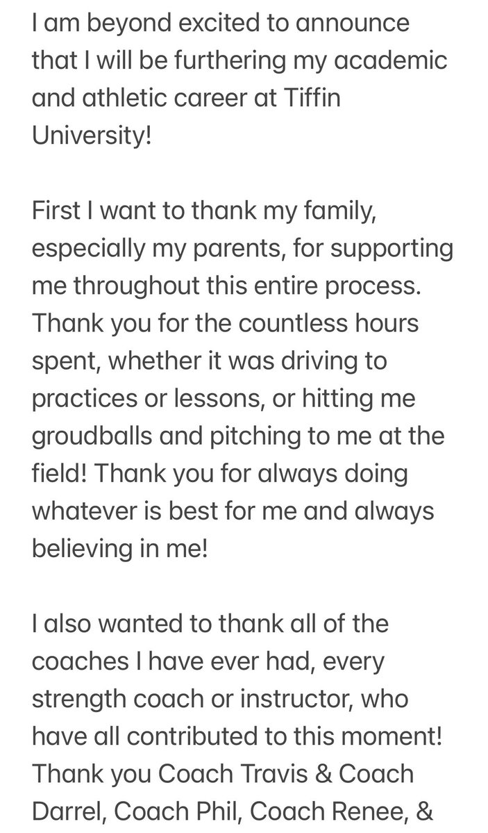 CallieCromwell's tweet image. Staying a Dragon… 🐉 #thenext4 #commitment #committed 

@Paige_McMenemy @MeganMcMenemy25 @TiffinUSoftball @TiffinUniv @ShockwavesDuell @ShockwavesSB @BumpMechanic @WAthleticsNP 
@CoachEdMarcum @NPDragonsSball 
@NPCoachRalph