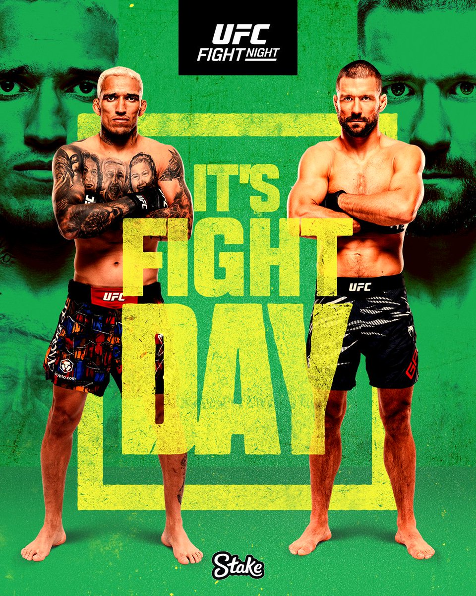 THIS IS BRAZIL 🇧🇷

It's #UFCRio Fight Day‼️

[ TONIGHT at 7pmET on the @ESPN app ]