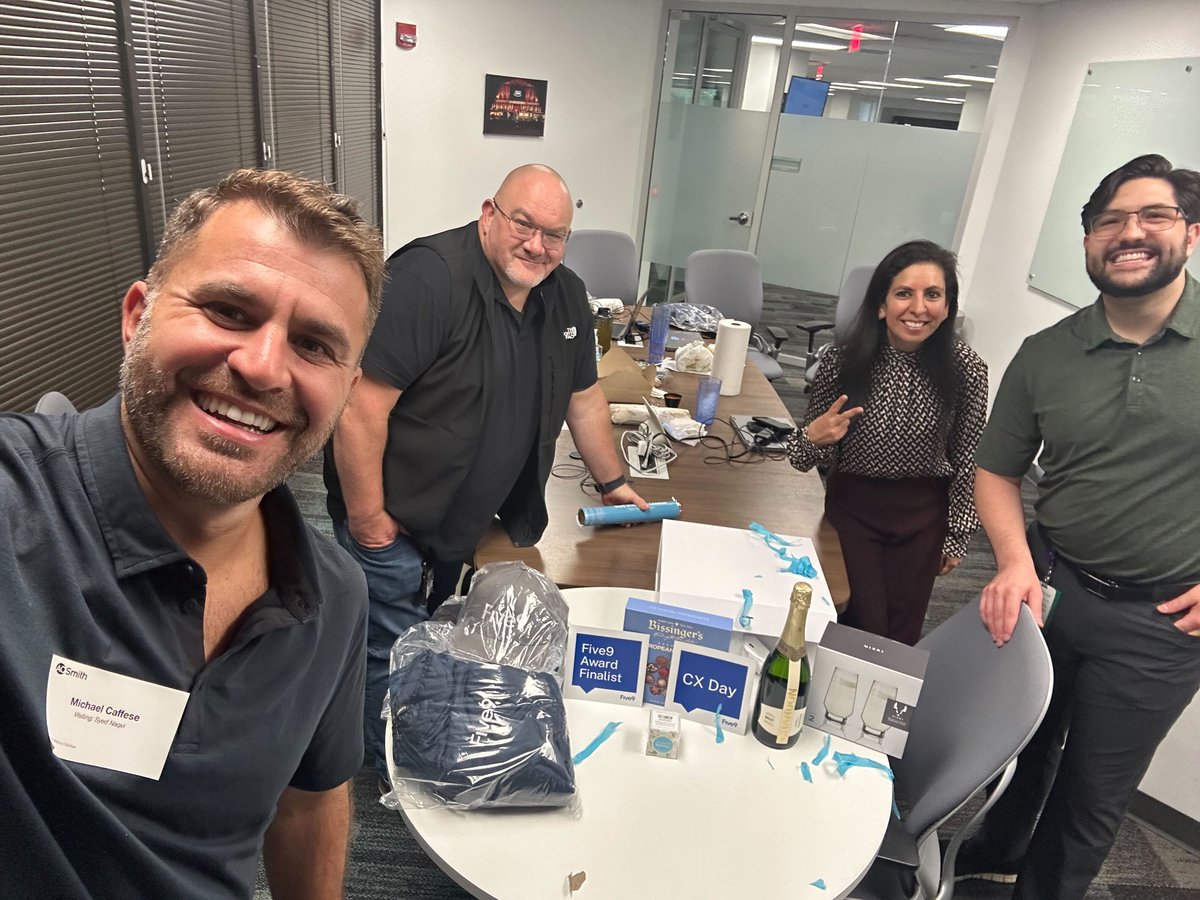 Five9's tweet image. That’s a wrap on #CXDay and #CustomerServiceWeek! 🎉 This week, we celebrated the people and innovations driving #TheNewCX and announced the finalists for the 2025 Five9 New Era of CX Awards, honoring brands setting new standards in CX. 🌟
@IAA_Auctions @AnglianHomeImp