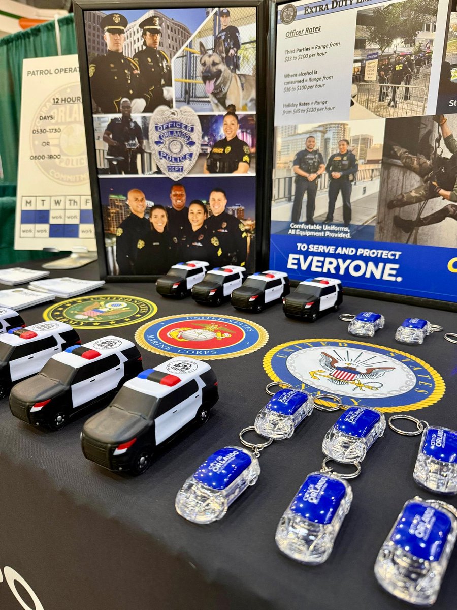 OrlandoPolice's tweet image. The Orlando Police Department Recruiting Unit visited @FAMU_1887 this week to connect with students, alumni, and future law enforcement professionals!
As a nationally recognized agency, OPD offers endless opportunities to grow. New officers can also qualify for an $8,000 bonus.…
