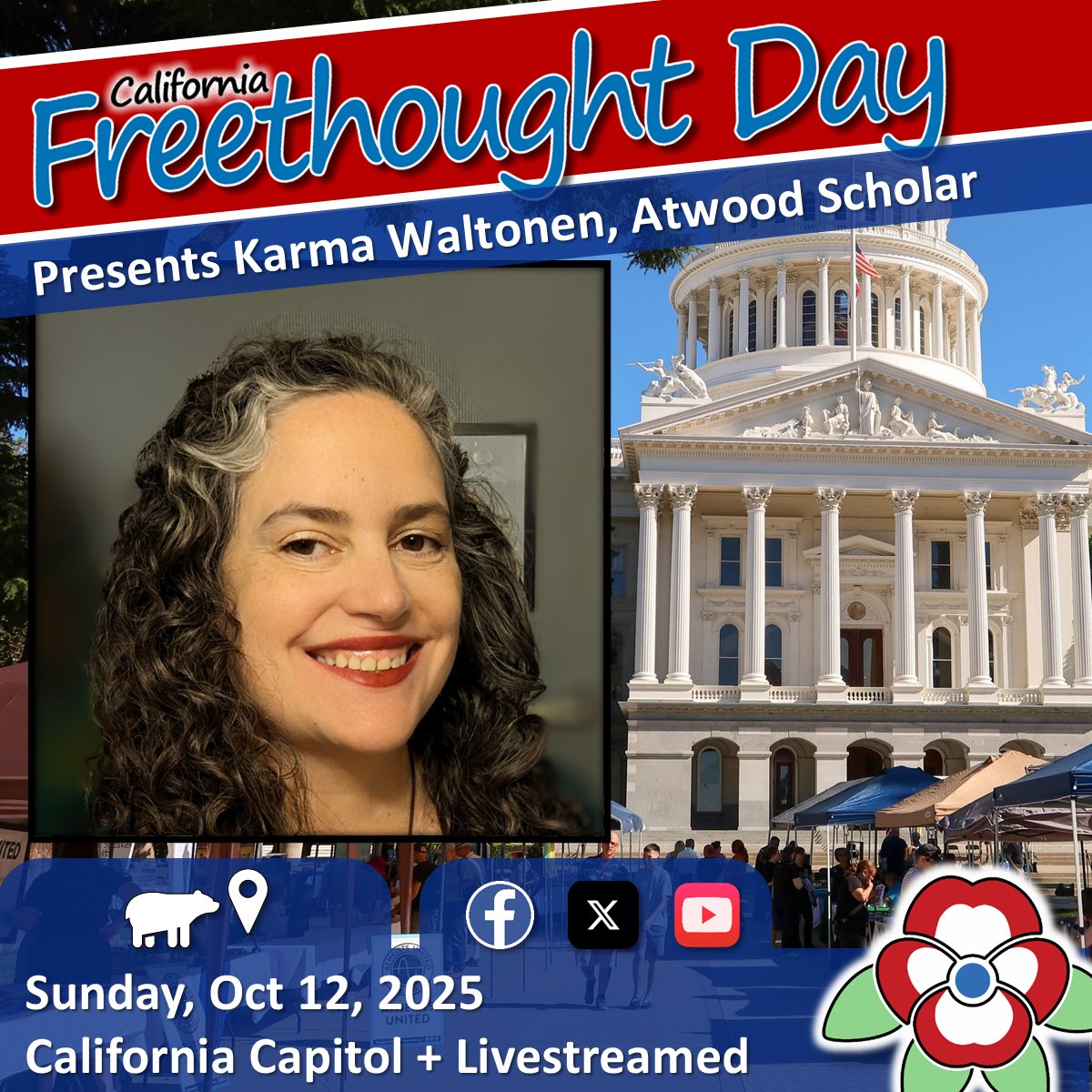 CA Freethought Day tweet media