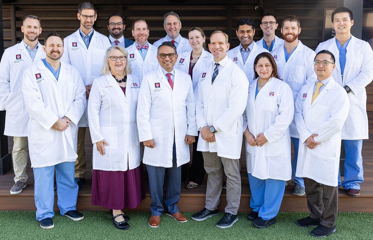 The Department of Neurosurgery at <a href="/IUMedSchool/">IU School of Medicine</a> has an exciting lineup of faculty members including <a href="/joao_p_almeida/">Joao Paulo Almeida</a>, Dr. Angela Richardson, Dr. Mitesh Shah, and Dr. Matthew Pease presenting at <a href="/CNS_Update/">CNS</a> annual meeting! Check out their sessions 🔗 go.iu.edu/8vKL