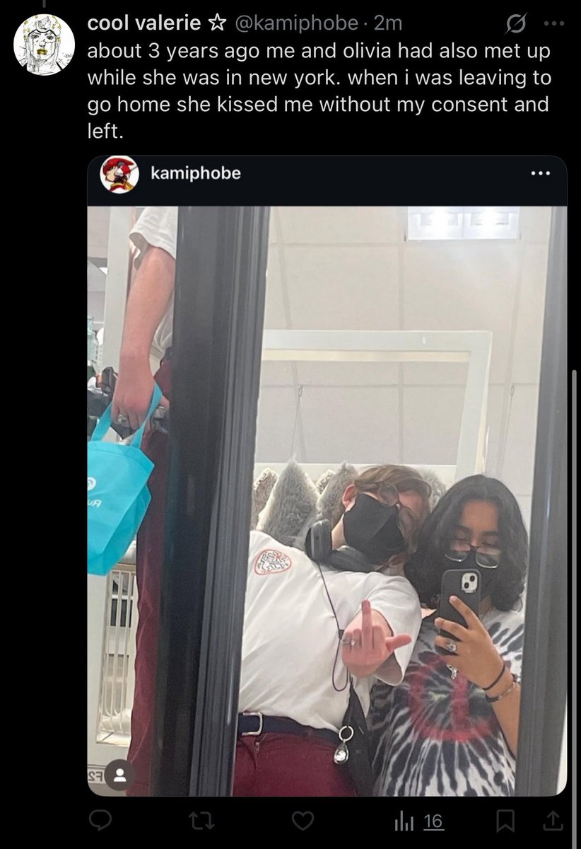 Olivia burgers tweet media