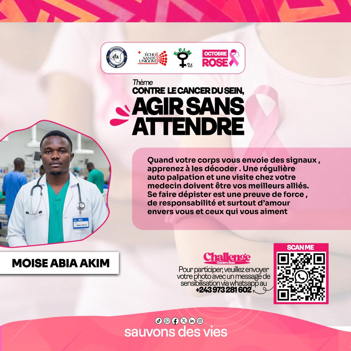 EchoSanteUnigom's tweet image. #chalenge #octobreRose