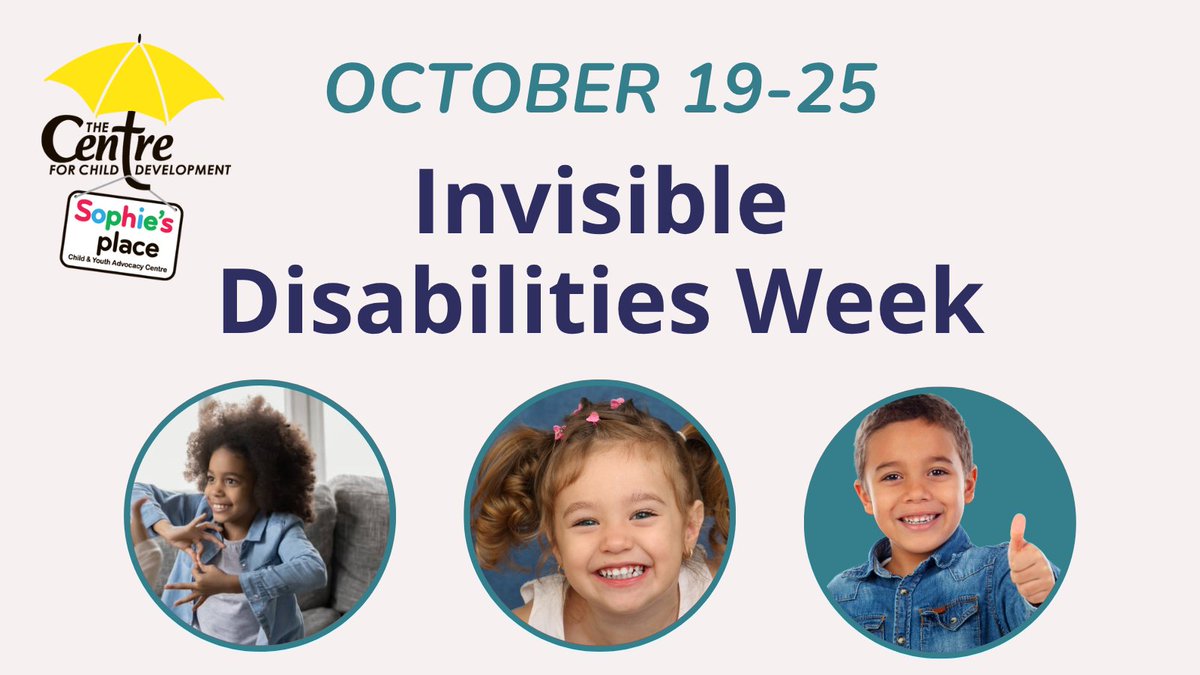 Centreforchild's tweet image. Just because you can’t see it, doesn’t mean it doesn’t exist. Some developmental disabilities are "invisible"- they're not always noticeable to others.
It's important to be #supportive, #understanding, never make assumptions about people's abilities &amp;amp; treat all with #kindness💗