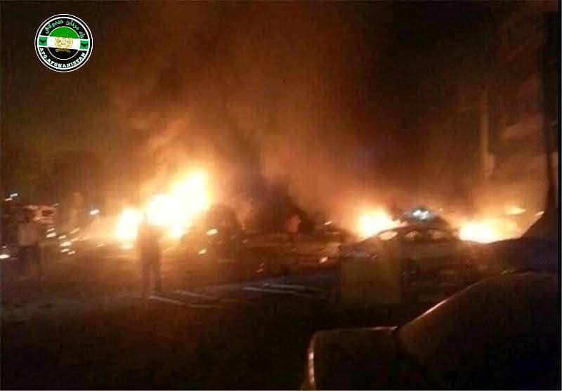 GloballyPop's tweet image. Big Breaking 🚨 

Pakistan Air Force (PAF) conducts airstrikes in Jalalabad, Nangarhar, Afghanistan, targeting Tehrik-e-Taliban (TTP) hideouts.
(Reports)

Multiple powerful explosions heard, some civilians homes are also destroyed.
File visuals

#Kabul #Army #Military #Blast