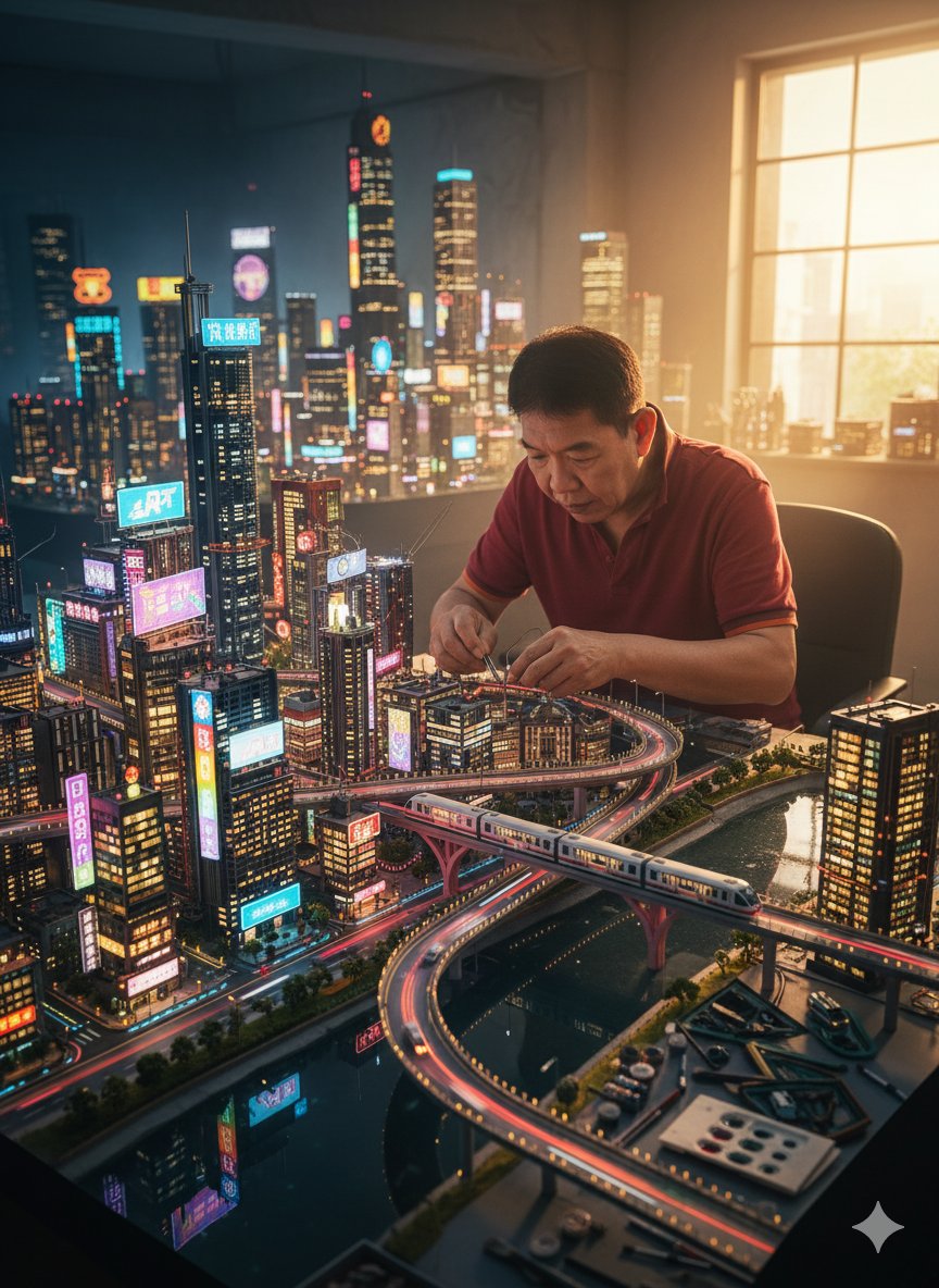 junisidro's tweet image. Miniature Futuristic City Built, Complete with Glowing Skyscrapers, Trains, and Highways. 🌇

#WeBuiltThisCity #RockandRoll
#CivilEngineers #UrbanPlanners #politicians #lawmakers #contractors
#artificialintelligence #AI #GeminiAI