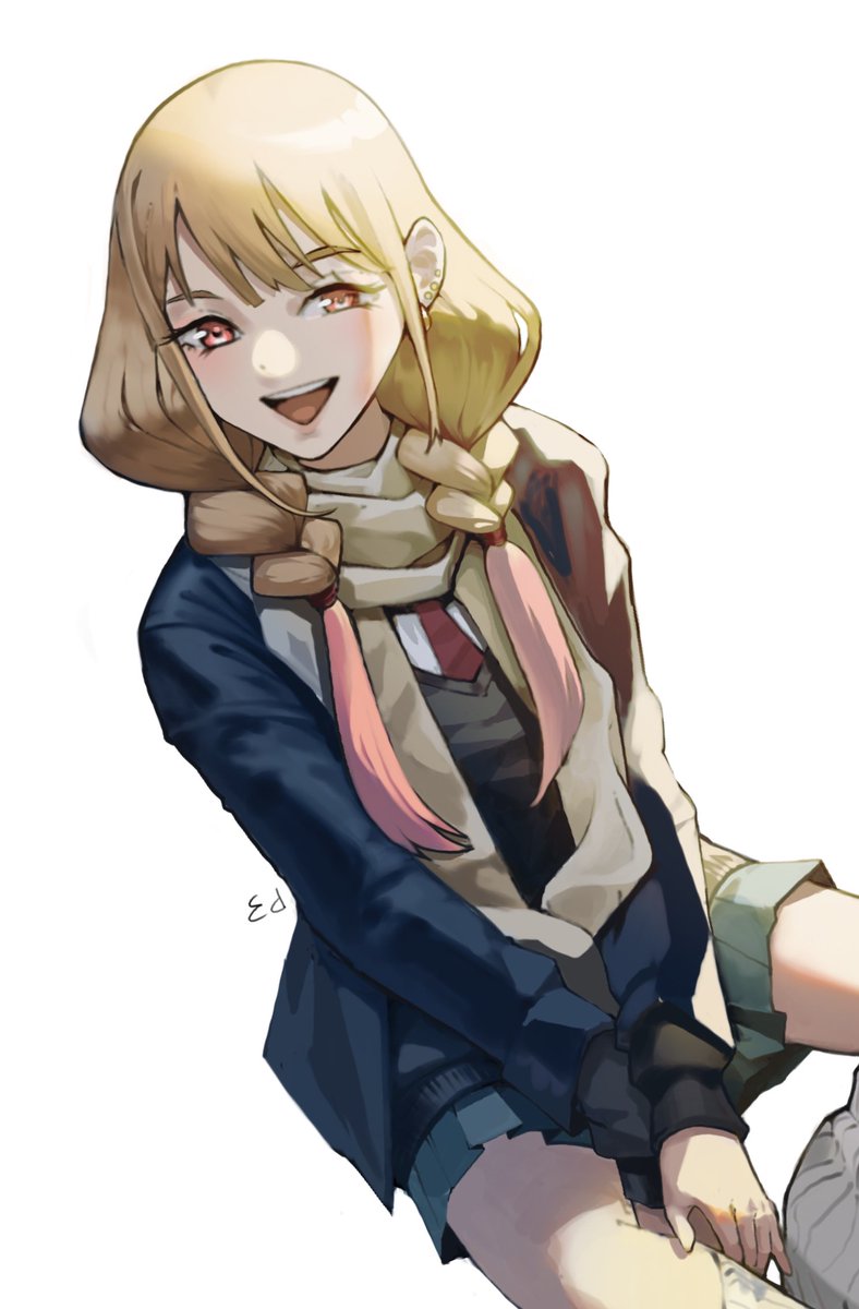 Marin from my dress up darling 🧣

I'll leave the timelapse in the replies :3

#MyDressUpDarling #FanArtFriday