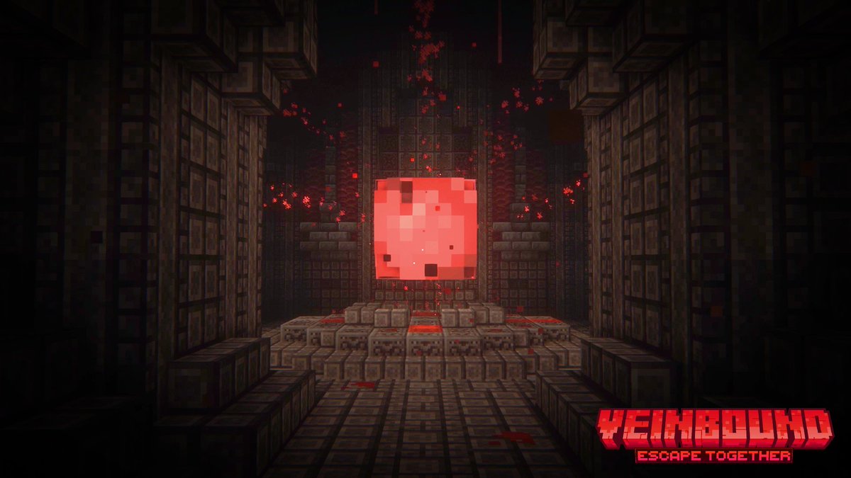 JeanFrinlaloy's tweet image. VEINBOUND, our Puzzle/Horror/Action map is released!

#minecraft #minecraftbuilds #adventuremaps #horrorgame #freegame